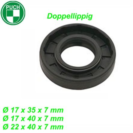 Mofa Simmerring Puch Maxi X30 N Tomos Ø 17x35x7 Doppellippig
